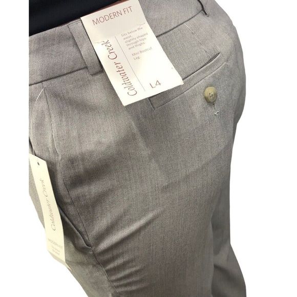 Coldwater Creek Mini Bootcut Leg Pants Hidden Stretch Waist Womans 4L NWT - Picture 5 of 13